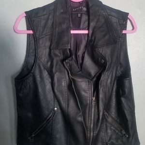 Pleather Vest